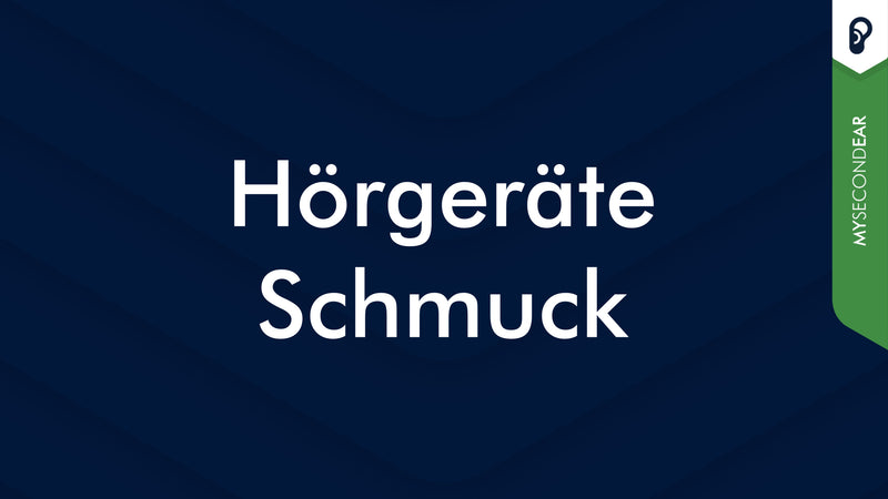 Hörgeräte Schmuck: Ohrstecker, Ohrring & Ohrschmuck | MySecondEar