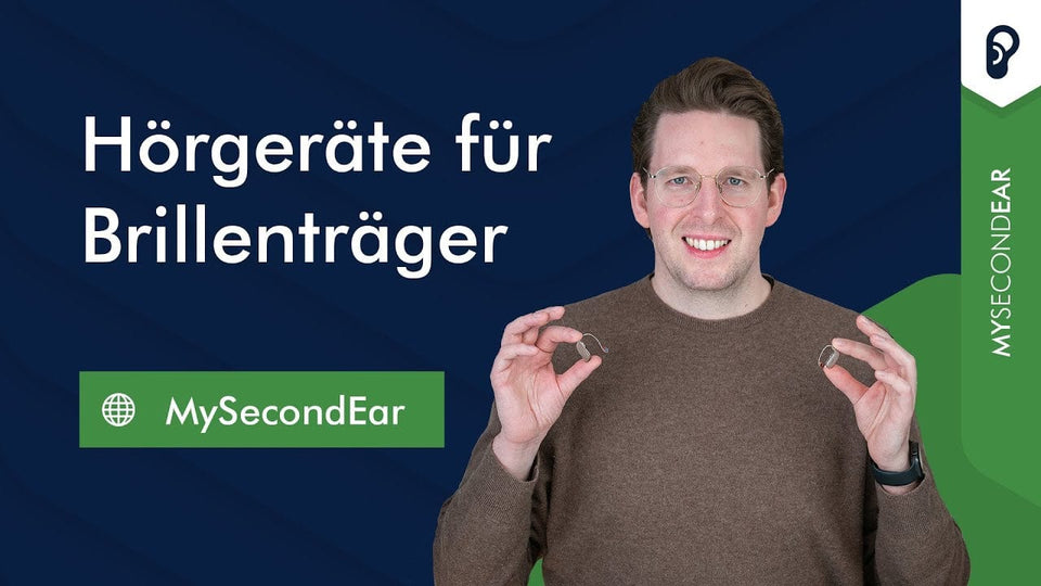 Hörgeräte für Brillenträger Hörgerät und Brille geht das?