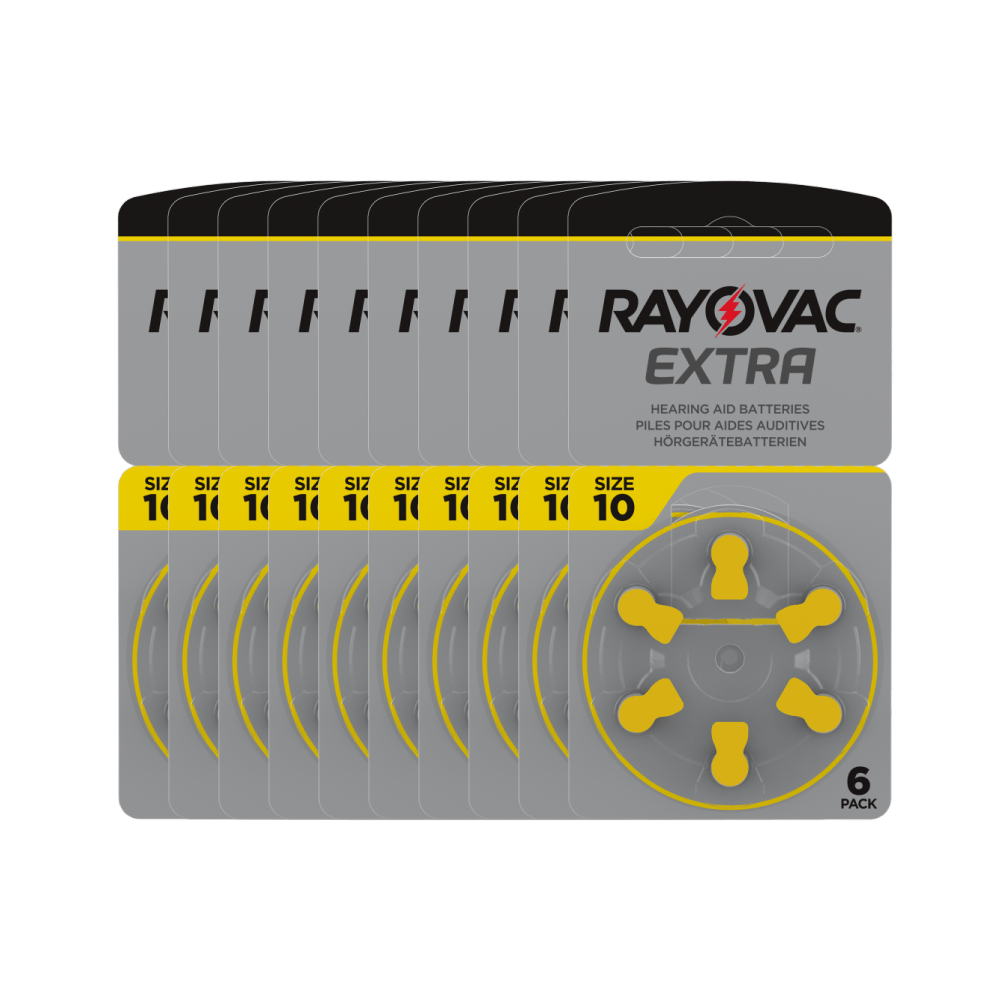 Rayovac Hörgerätebatterien 10 MySecondEar