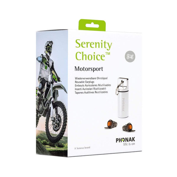 Gehörschutz Zubehör Phonak Serenity Choice MOTORSPORT