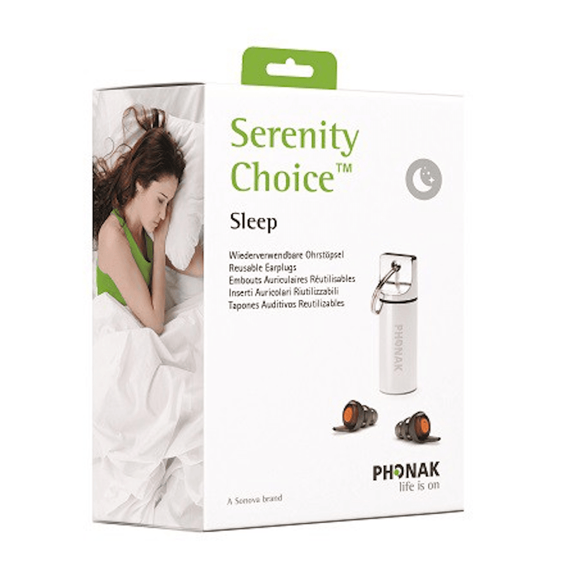 Gehörschutz Zubehör Phonak Serenity Choice SLEEP - Gehörschutz mit Filter